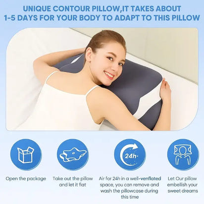 AeroRest™ - Memory Foam Adjustable Cervical Pillow