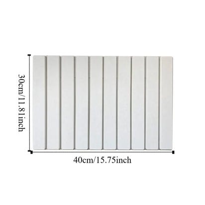 Large Quick Drying Mat Fast Absorbent Stone for Kitchen Counter Collapsible Diatomaceous Earth Dish Drying Stone Dish Drying Mat