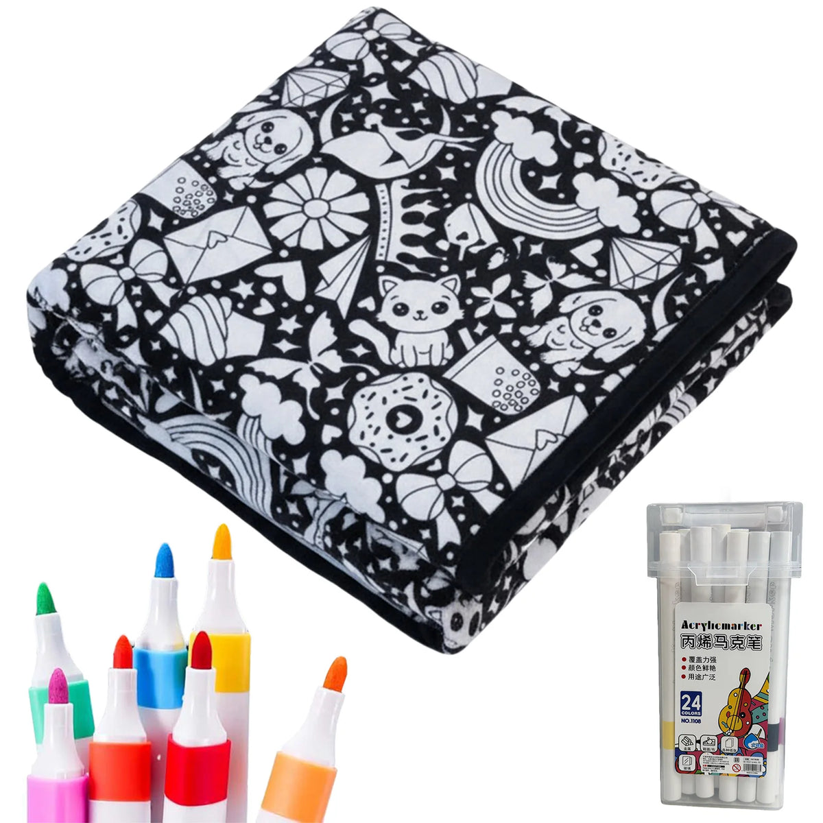 Velixir™- Coloring Blanket for Adults