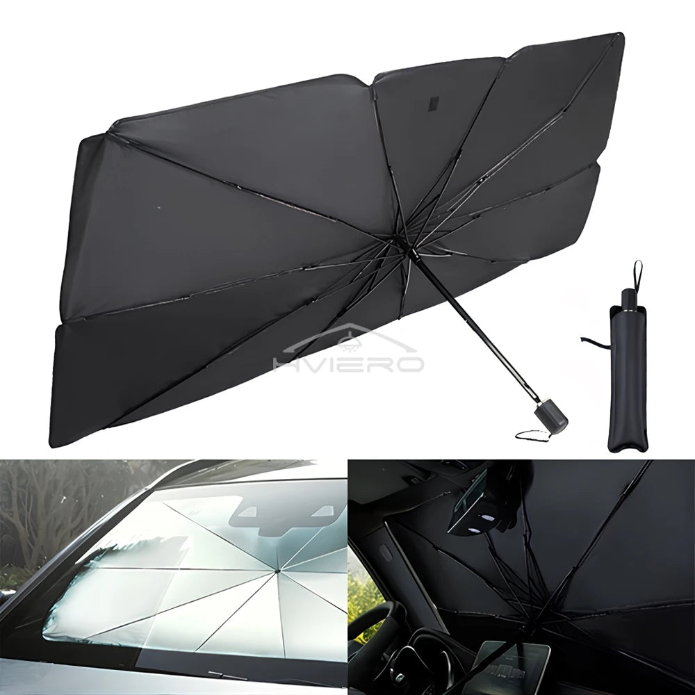 ShadeGuard™ - Foldable Anti UV WindShield Sunshade