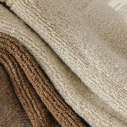 Women's Winter Crew Socks | Thick Terry & Fleece Lined | Warm Snow Socks in Melange Colors