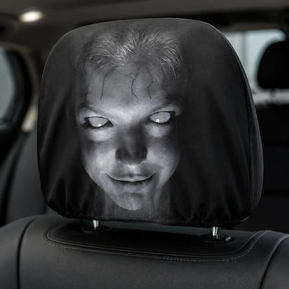 WickedWitches™ - Ghost Face Headrest Covers