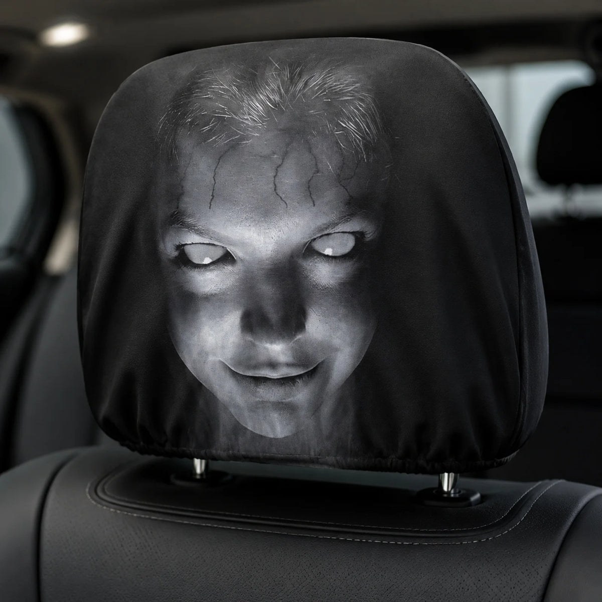 WickedWitches™ - Ghost Face Headrest Covers
