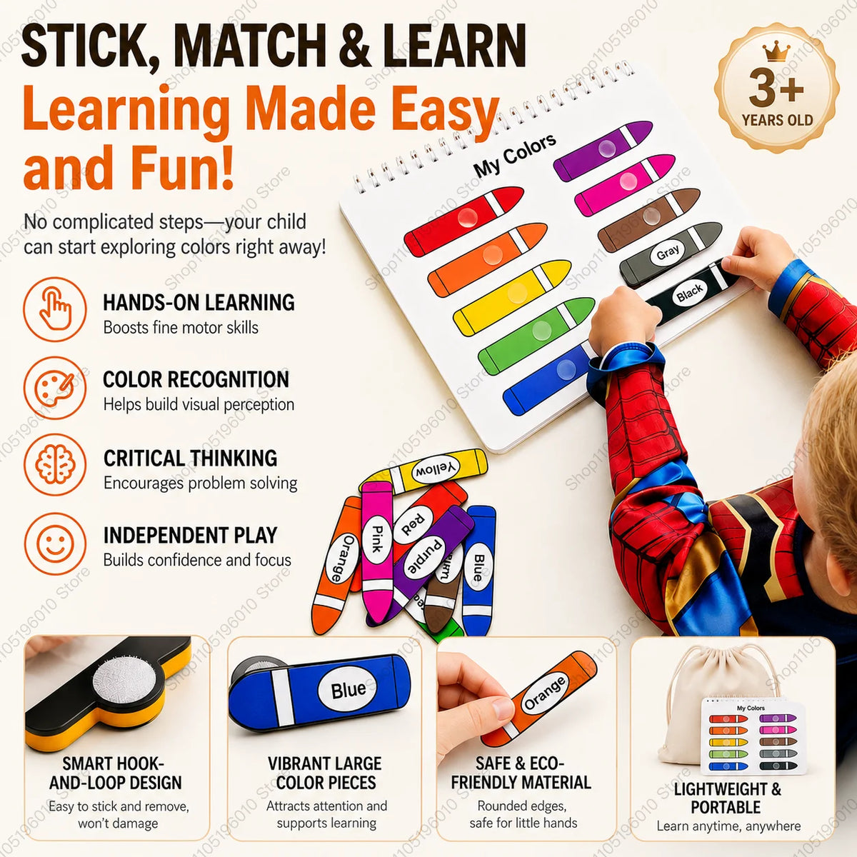Velixir™ - My Preschool Busy Book
